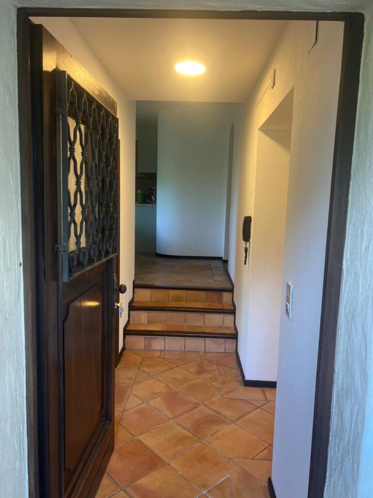 Private entrance to the Villa Belvedere holiday apartment in Idar-Oberstein